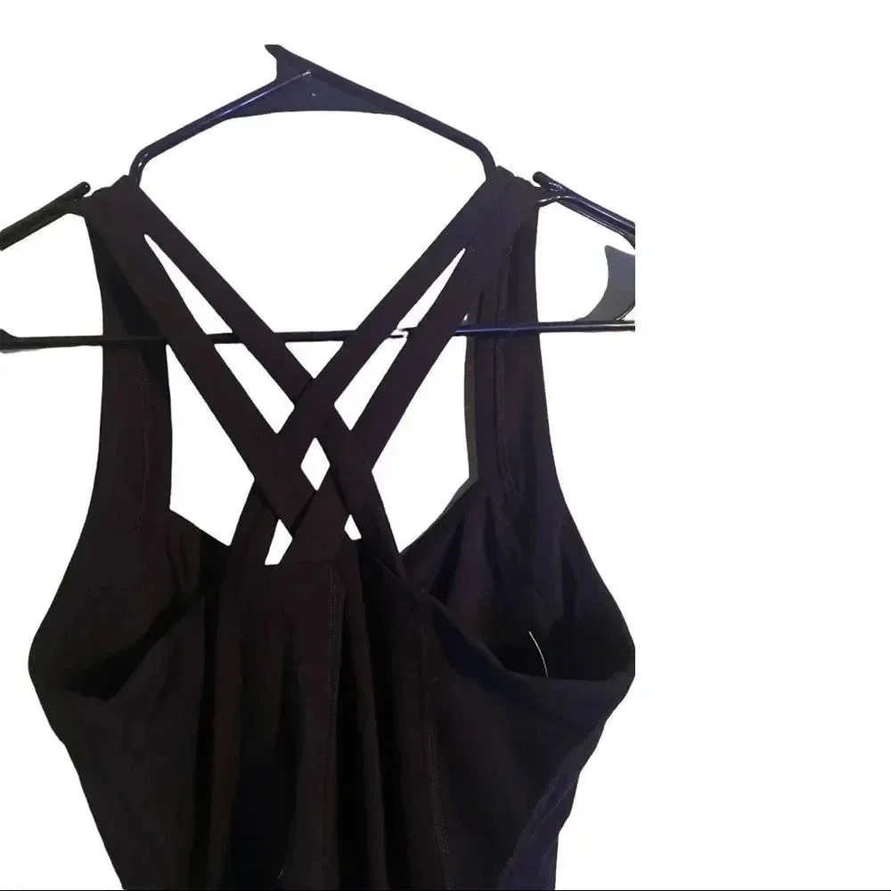 Lucy Fitness Top Shelf Bra Cross Back - Picture 4 of 5